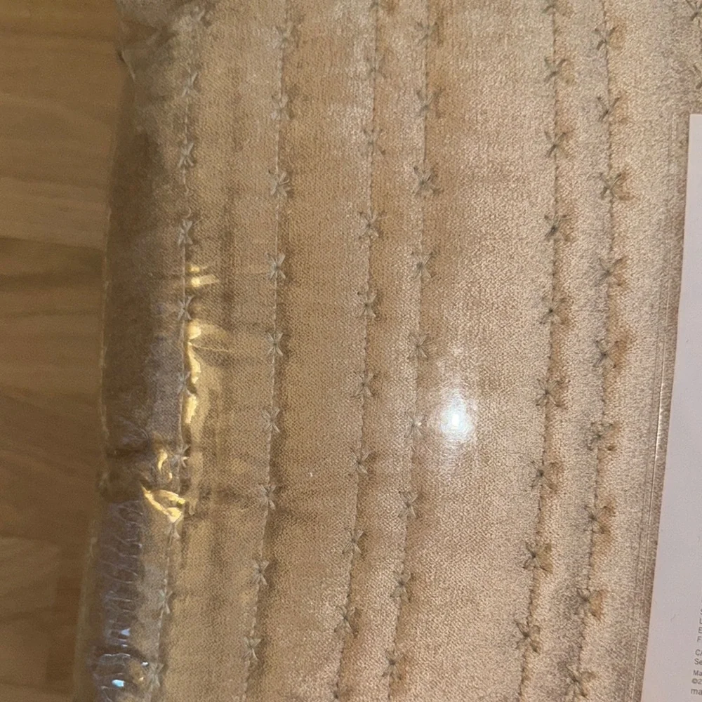 Hotel Collection Tan Quilted Bedding Set